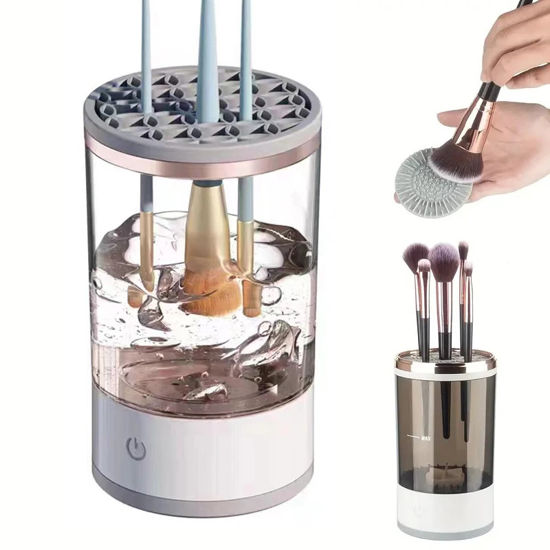 Beauty Makeup Brushes - Pulitore Automatico Elettrico per Pennelli da
