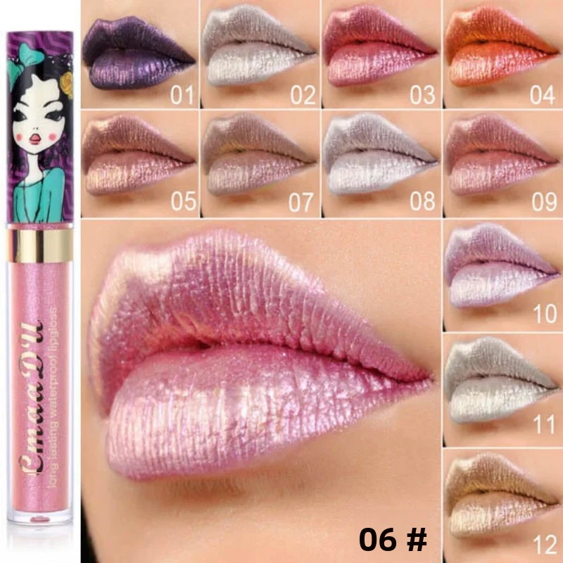 Beauty Makeup For Girl - Cmaadu Shimmer Lip Gloss Diamond Glitter
