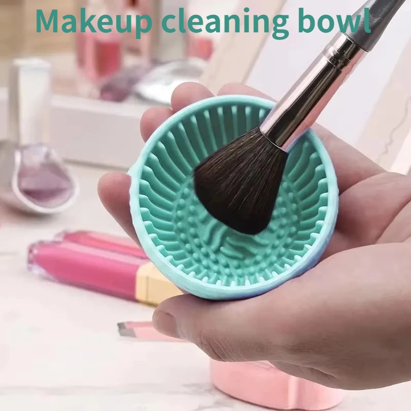 Beauty Makeup Brushes - Ciotola in Silicone Morbido per Pulizia