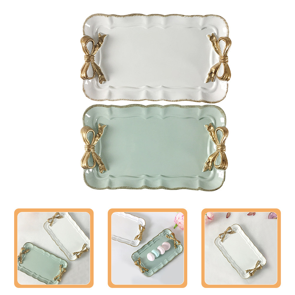Makeup Organizer - 2 Pezzi Vassoio Espositore per Gioielli