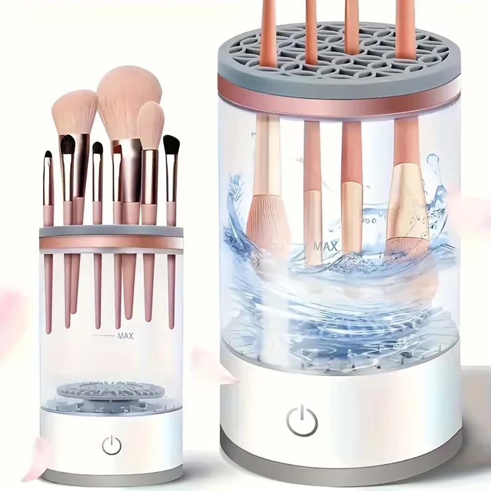 Beauty Makeup Brushes - Pulitore e asciugatore per pennelli da