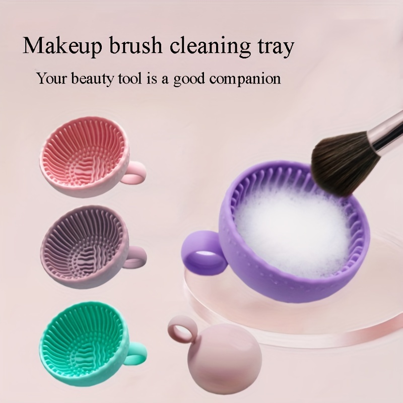 Beauty Makeup Brushes - Ciotola in Silicone per Pulizia Pennelli
