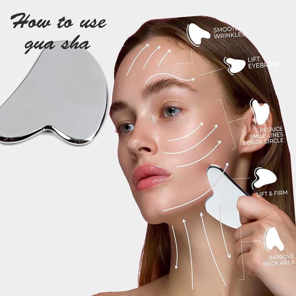 Beauty Makeup Foundation - Raschietto in Acciaio Inossidabile, Strumento a
