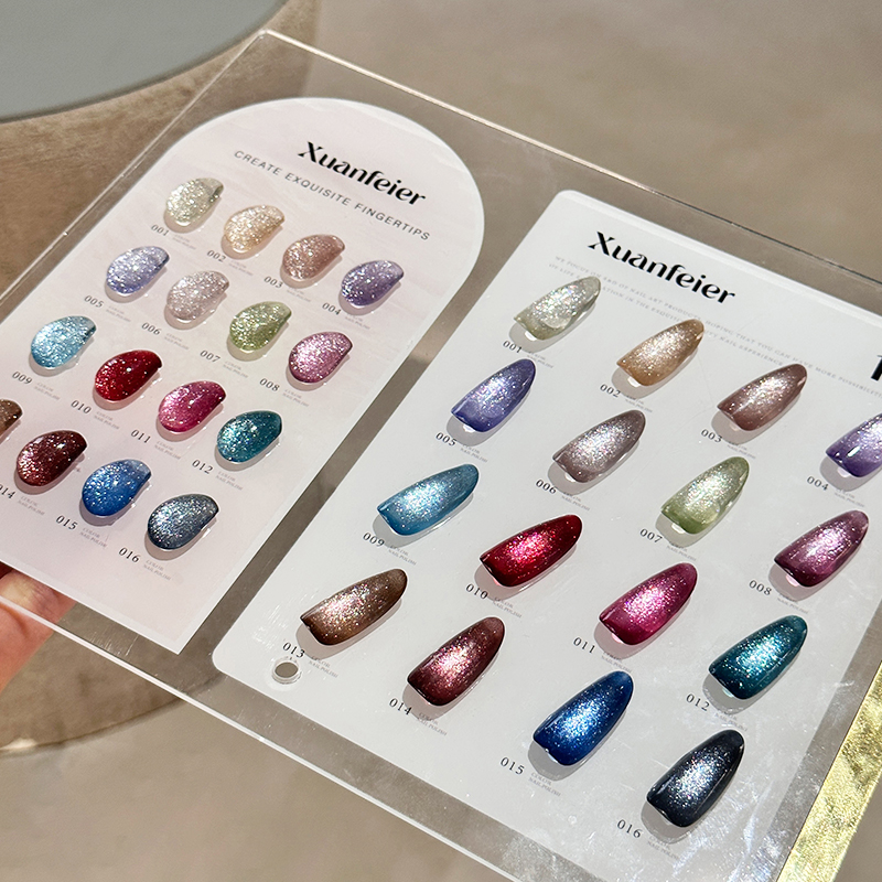 Gel Nail Polish - Set di Smalti Gel Effetto Occhio