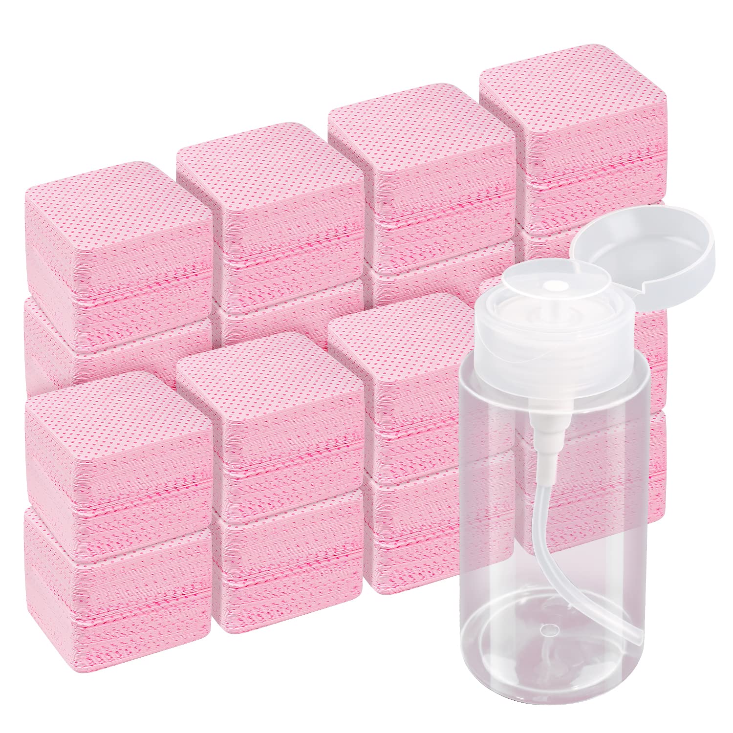 Gel Nail Polish - 20/600 Pezzi di Salviette per Unghie