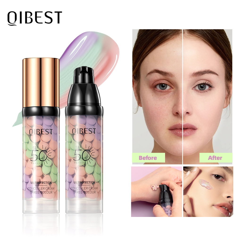 Beauty Makeup Foundation - QIBEST Primer per trucco viso Crema