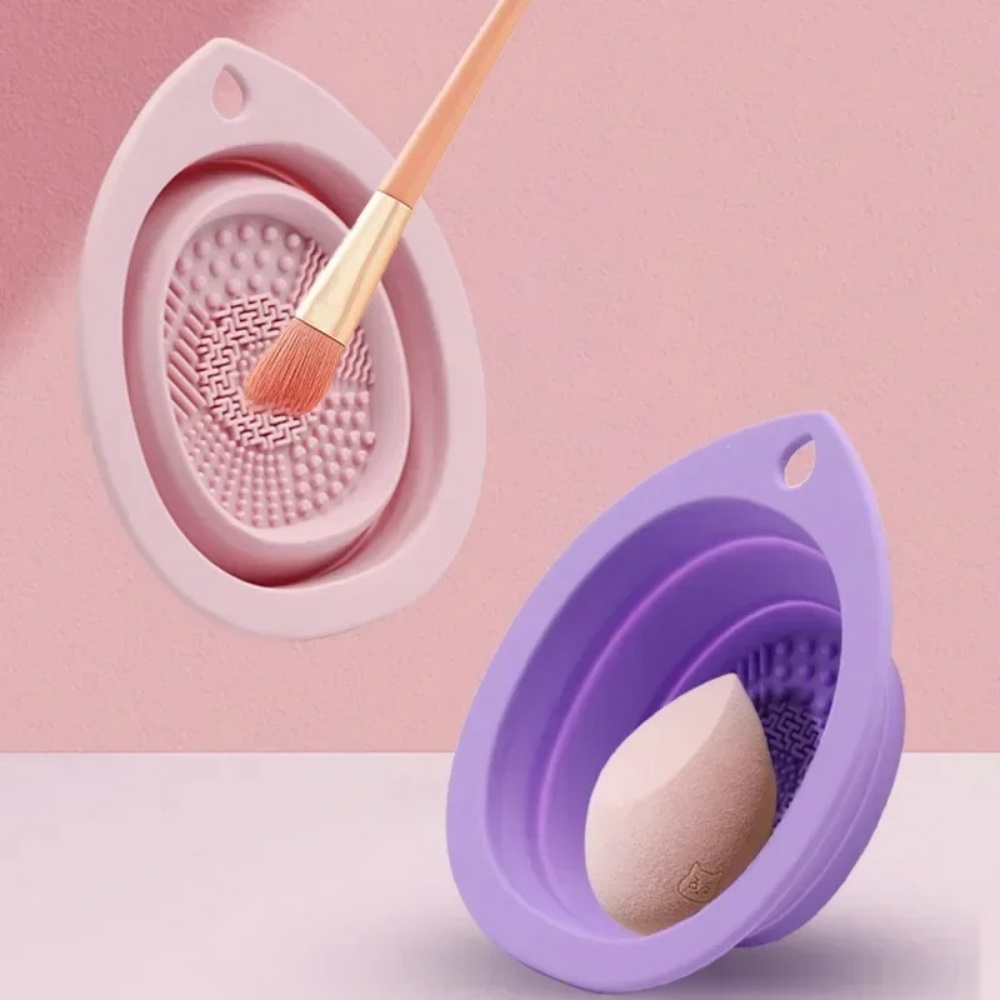 Beauty Makeup Brushes - Ciotola in Silicone per Pulizia Pennelli