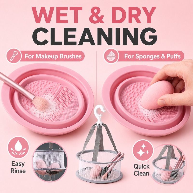 Ciotola 2-in-1 in Silicone per - Beauty Makeup Brushes recensione e prezzo