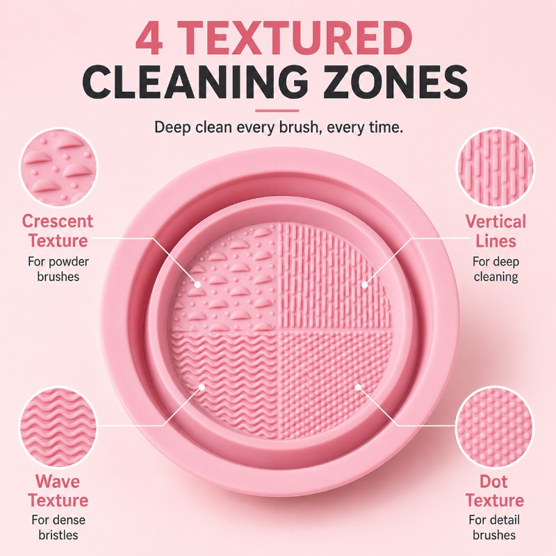 Ciotola 2-in-1 in Silicone per - Beauty Makeup Brushes recensione e prezzo