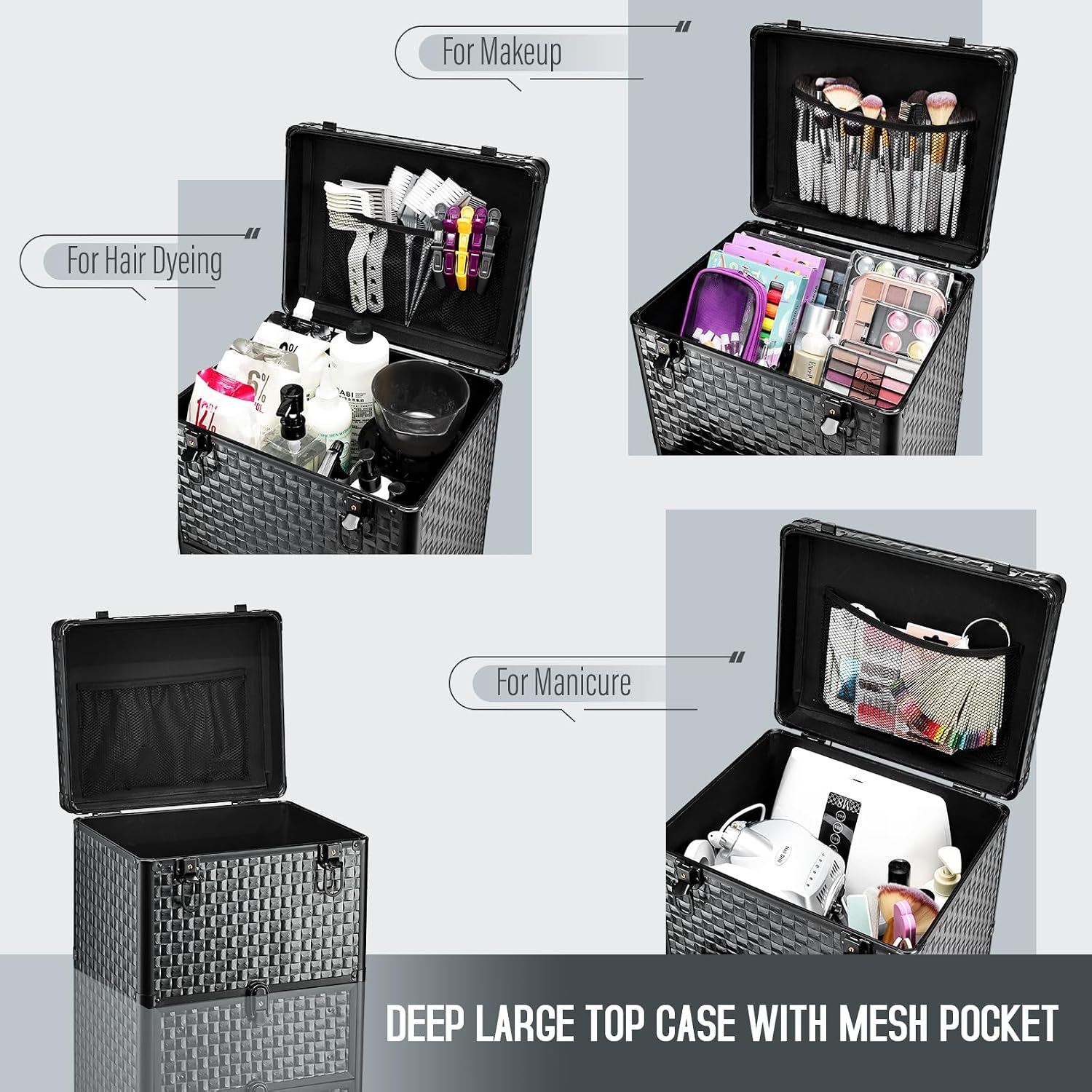Carrello da Salone con 3 Casse - Makeup Organizer recensione e prezzo