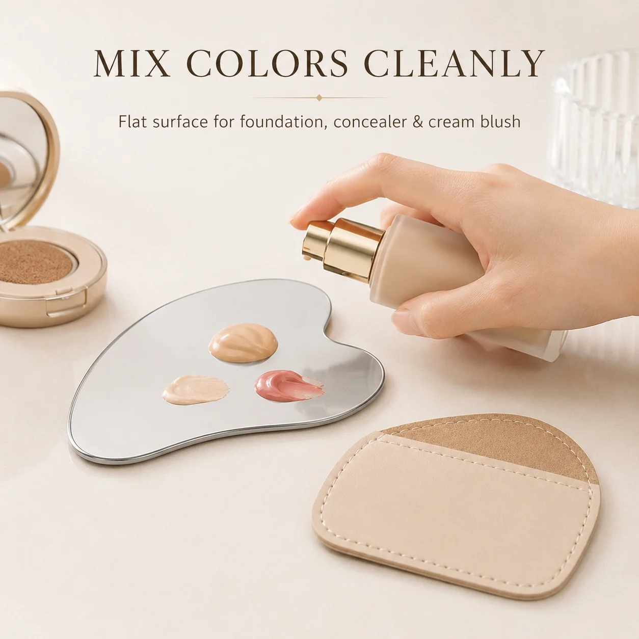 Palette per il trucco a forma  - Beauty Makeup Foundation recensione e prezzo