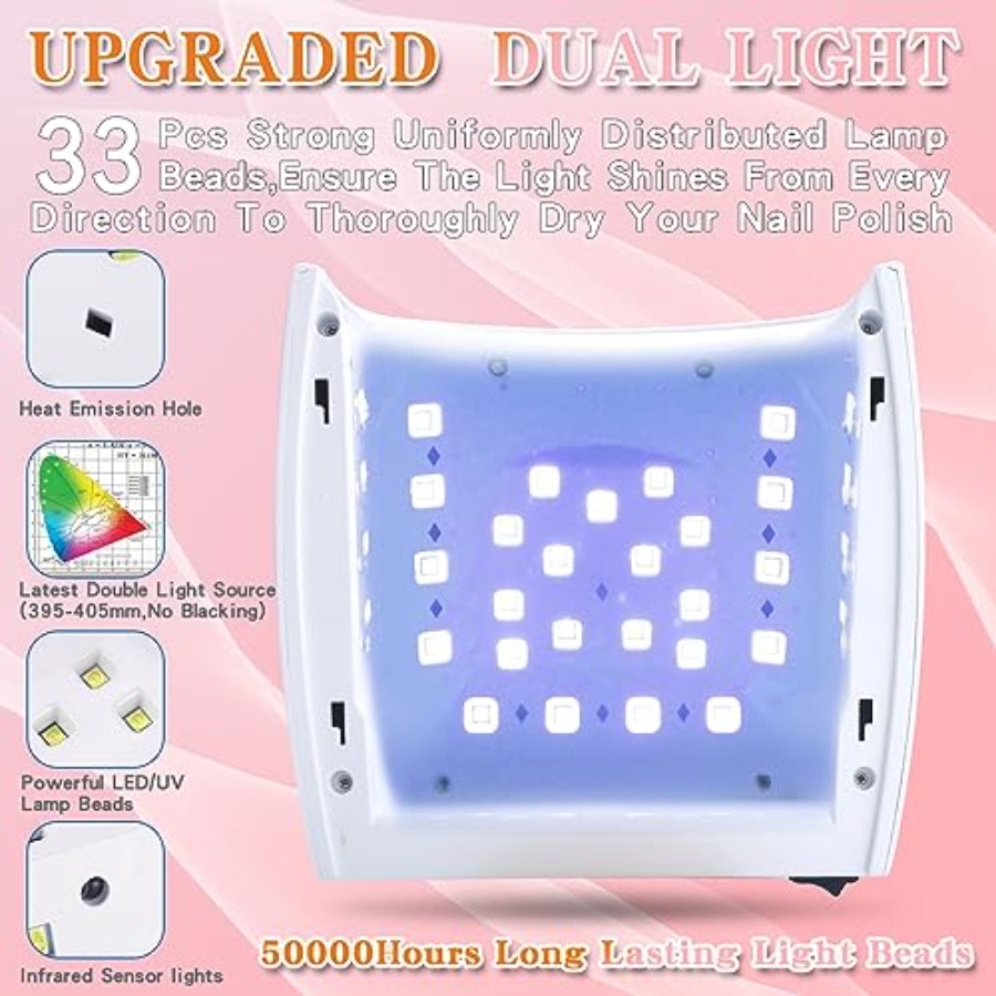 Lampada UV LED Ricaricabile pe - Gel Nail Polish recensione e prezzo