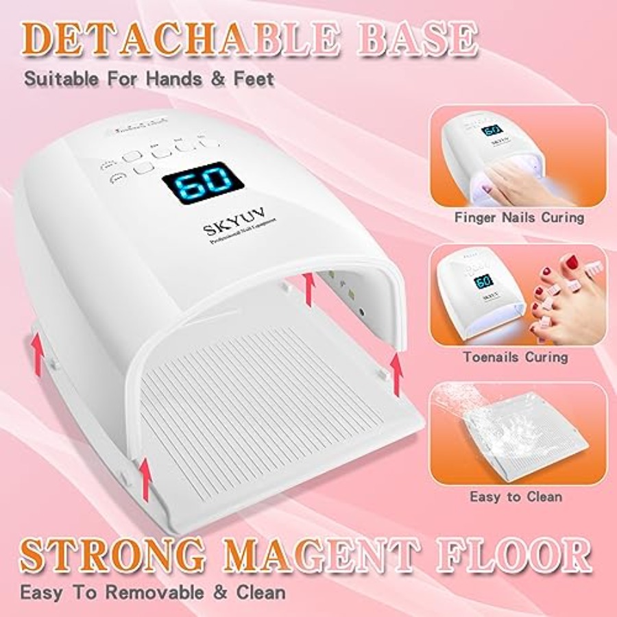 Lampada UV LED Ricaricabile pe - Gel Nail Polish recensione e prezzo