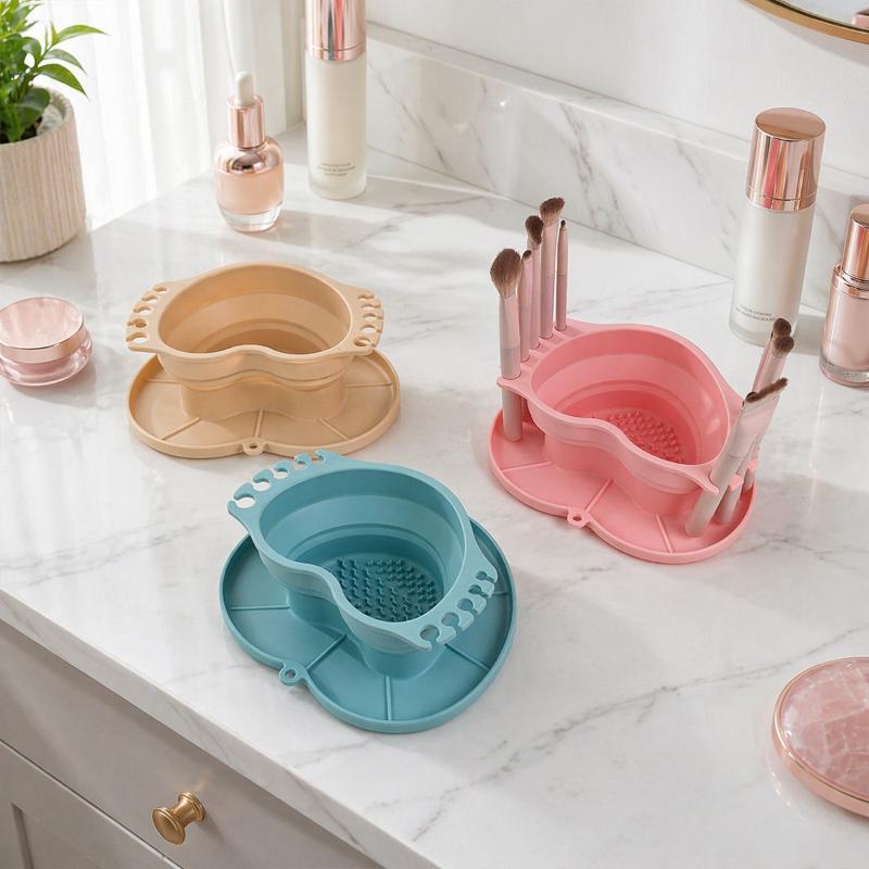 Secchio Pieghevole in Silicone - Beauty Makeup Brushes recensione e prezzo