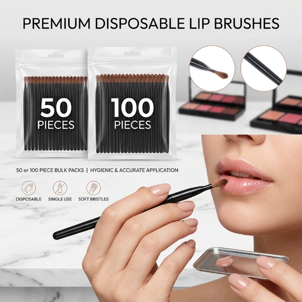 Set di 50/100 Pennelli Monouso - Beauty Makeup Brushes recensione e prezzo