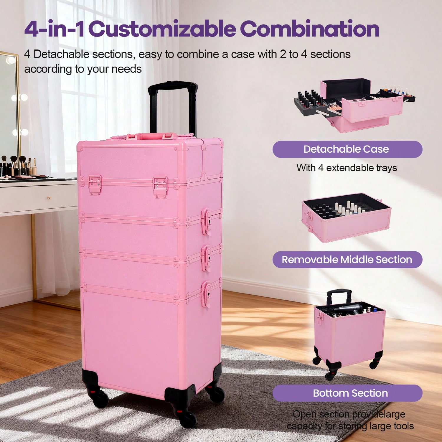 Valigia Trucco Professionale 4 - Makeup Organizer recensione e prezzo
