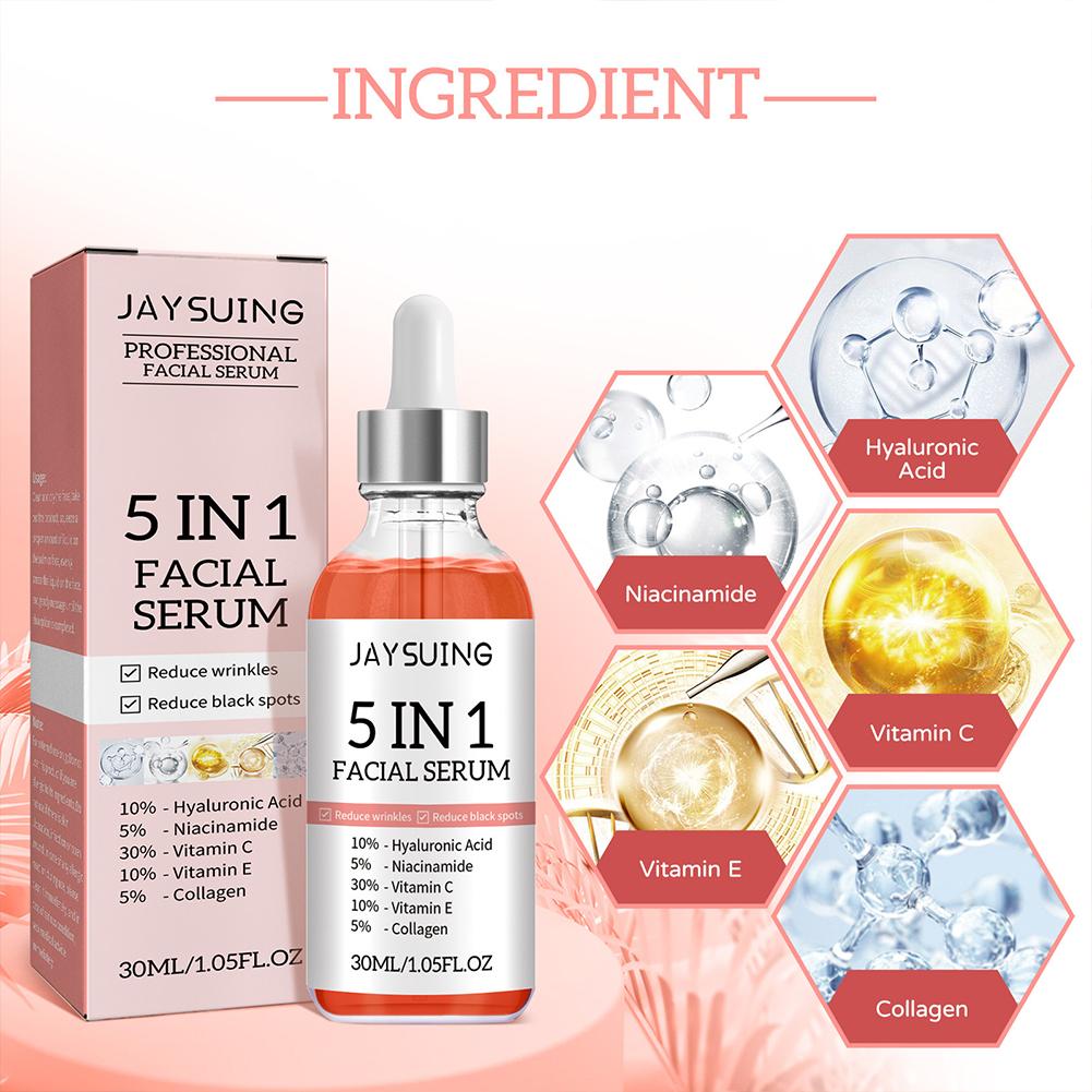 Siero viso 5 in 1 con vitamina - Vitamin C Serum Face recensione e prezzo