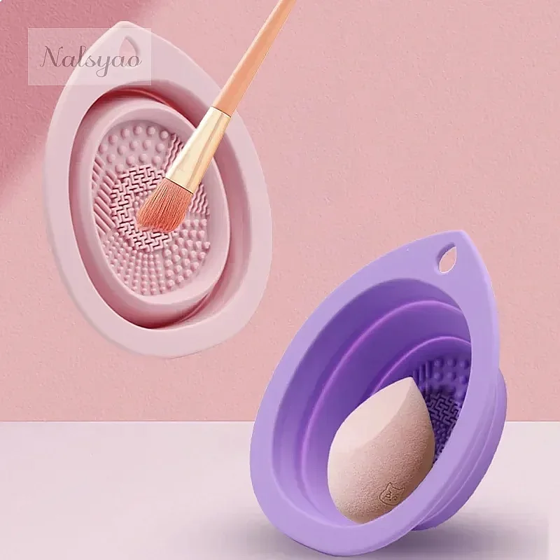 Scatola Pieghevole in Silicone - Beauty Makeup Brushes recensione e prezzo