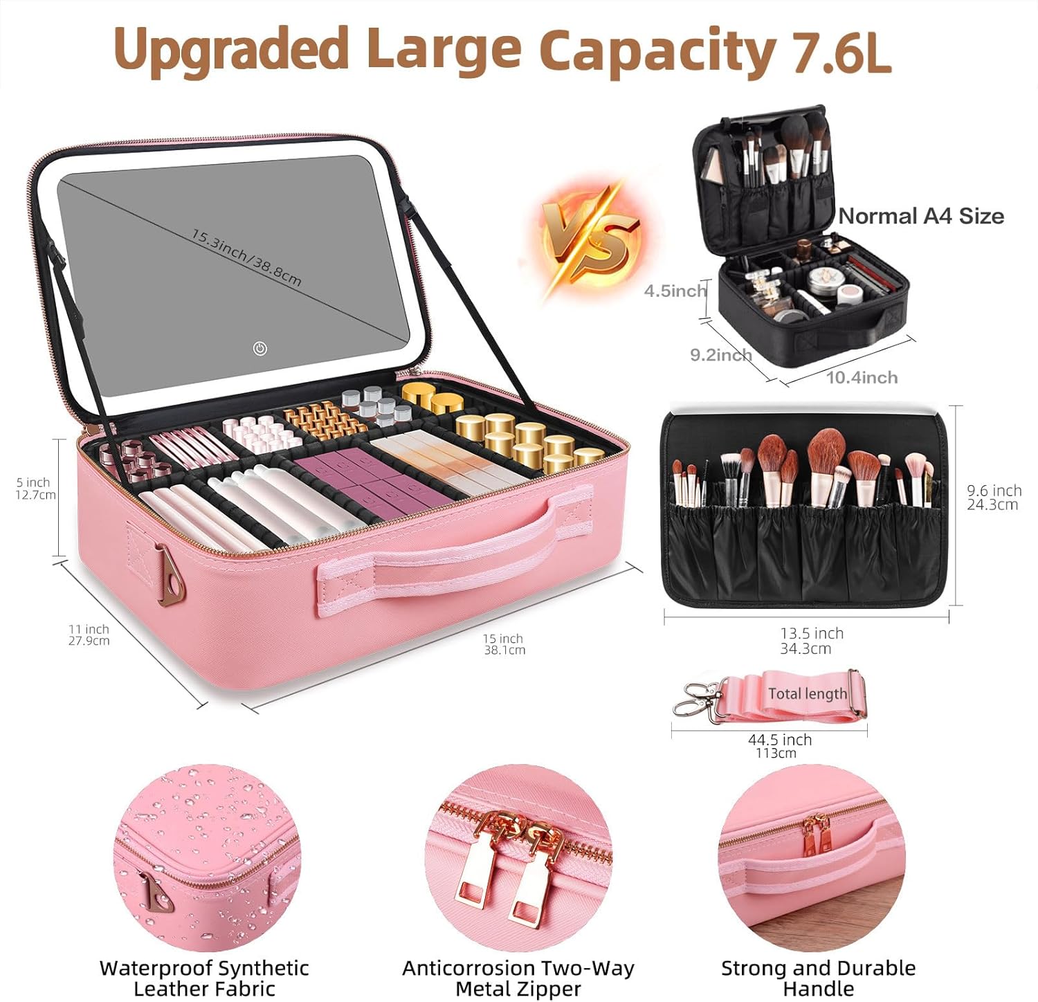 Borsa per il Trucco di Grande  - Beauty Makeup Women recensione e prezzo
